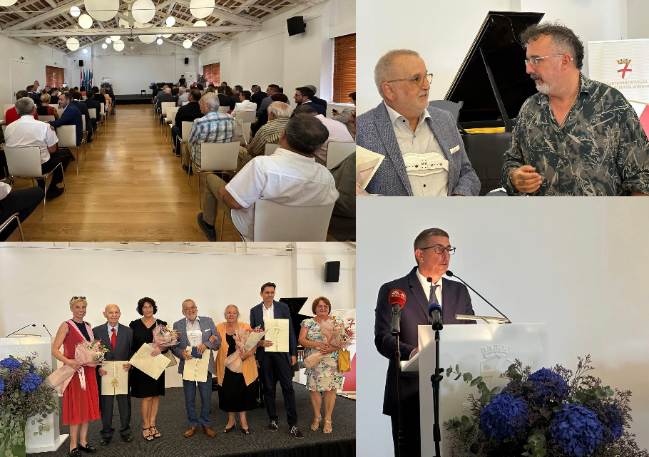 FOTOGALERIJA: U Rovinju održana svečana sjednica Gradskog vijeća, dodijeljena su priznanja zaslužnim sugrađanima